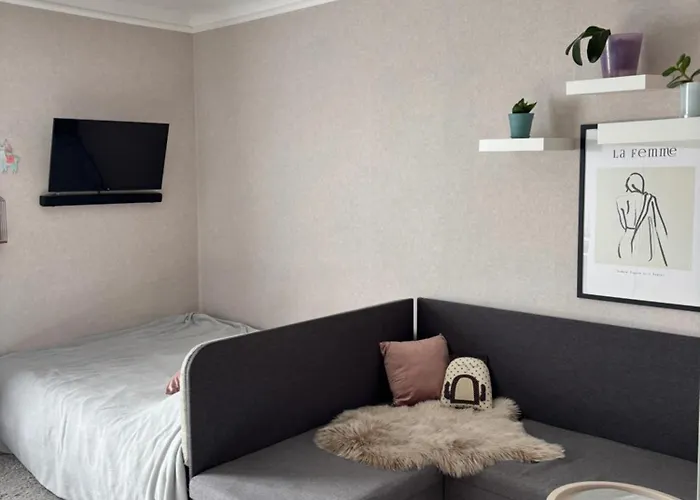 затишна квартира-студія неподалік від вокзалу Apartmán