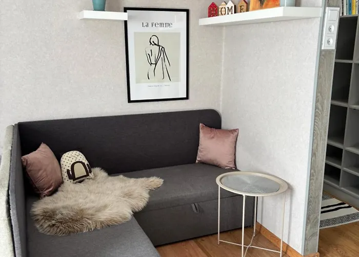 затишна квартира-студія неподалік від вокзалу Apartmán Lvov